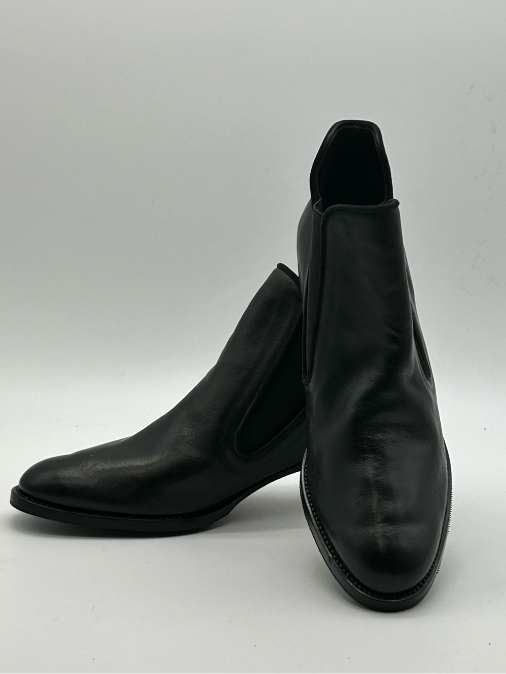 Sarah Flint Black Leather Chukka Boots size 37